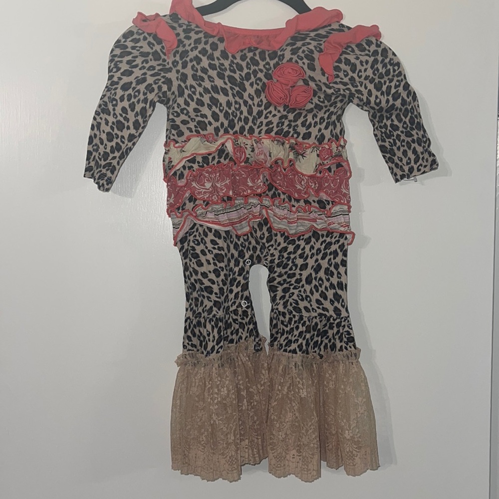Sage & Lilly leopard lace bottom